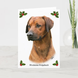 Cartes Pour Fêtes Annuelles Rhodesian Ridgeback 9Y338D-039