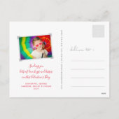 Cartes Pour Fêtes Annuelles Ribbon XOXO Love And Kisses Valentine's Day Photo (Dos)