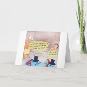 Cartes Pour Fêtes Annuelles Rick London Comic Snowman Dons Amusants