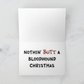 Cartes Pour Fêtes Annuelles Rien, mais un Noël sanglant (Intérieur)