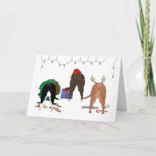 Cartes Pour Fêtes Annuelles Rien n'aboutent Noël de Staffie