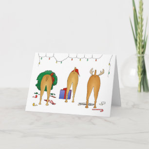 Cartes Pour Fêtes Annuelles Rien n'aboutent Noël de Vizsla