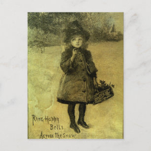 Cartes Pour Fêtes Annuelles Ring Happy Bells Across the Snow