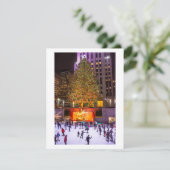 Cartes Pour Fêtes Annuelles Rink de Noël (Debout devant)