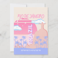 Rio de Janeiro Brésil Travel Art
