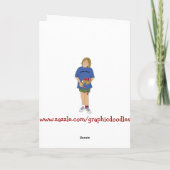 Cartes Pour Fêtes Annuelles Road Biking ! (Dos)