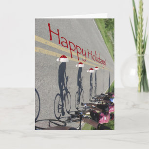 Cartes Pour Fêtes Annuelles Road Biking !