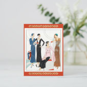 Cartes Pour Fêtes Annuelles Robe d'après-midi (1931) (Debout devant)