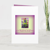 Cartes Pour Fêtes Annuelles Robe Mannequin Papillon Forme Arbre de Noël (Dos)