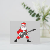 Cartes Pour Fêtes Annuelles Rock N Roll Santa Claus (Debout devant)