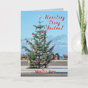 Cartes Pour Fêtes Annuelles Rockaway Beach, OU - Avoir Très Joyeux Noël