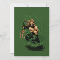 Roi des océans Guerrier Trident Art Dynamique de B