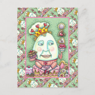 CARTES POUR FÊTES ANNUELLES ROI HUMAIN DES COEURS ET DES CONFECTIONS, VALENTIN