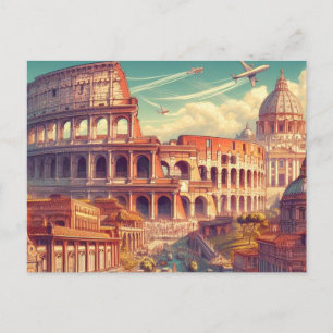 Cartes Pour Fêtes Annuelles Roman Splendor : Le magnifique Colisée