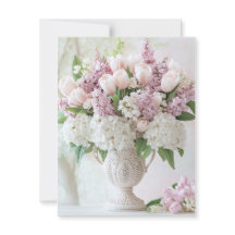 Romantique lilas rose et hortensia blanc Saint-Val