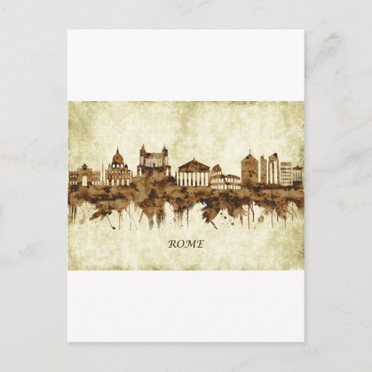 Cartes Pour Fêtes Annuelles Rome Italie (Devant)