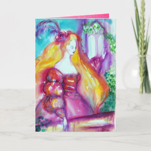 Cartes Pour Fêtes Annuelles ROMEO ET JULIET BALCON SCÈNE Saint-Valentin