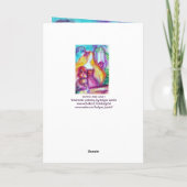 Cartes Pour Fêtes Annuelles ROMEO ET JULIET BALCON SCÈNE Saint-Valentin (Dos)