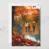 Cartes Pour Fêtes Annuelles Rooted in Grace: A Thanksgiving Blessing (Devant)
