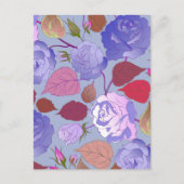 Cartes Pour Fêtes Annuelles Rose 29 (Devant)