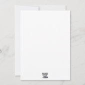 Cartes Pour Fêtes Annuelles Rose blanche de Saint-Valentin gothique (Dos)