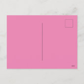 Cartes Pour Fêtes Annuelles Rose #EF8484, Cadillac rose (Dos)