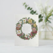 Cartes Pour Fêtes Annuelles Roses de Noël (Debout devant)