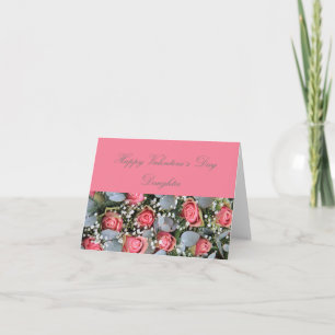 Cartes Pour Fêtes Annuelles Roses Heureuses Saintes-Valentin