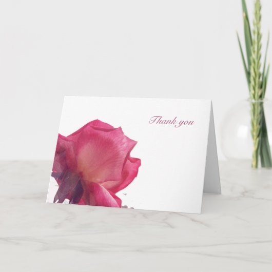 Cartes Pour Fêtes Annuelles Roses roses. Illustration florale (Devant)
