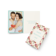 Roses Rouges Vintage Shabby Chic & Clé de Mon Cœur