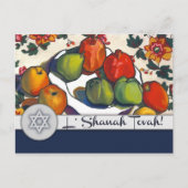Cartes Pour Fêtes Annuelles Rosh Hashanah | Nouvel An juif Beaux-Arts (Devant)