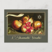 Cartes Pour Fêtes Annuelles Rosh Hashanah | Nouvel An juif Beaux-Arts (Devant)