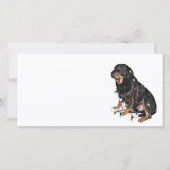 Cartes Pour Fêtes Annuelles Rottie Christmas booboo (Devant)