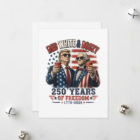 Rouge Blanc Boozy Trump George Washington 250