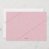 Cartes Pour Fêtes Annuelles Rouge Moderne Calligraphie Animaux de compagnie Ph (Dos)