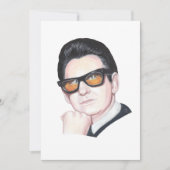 Cartes Pour Fêtes Annuelles Roy Orbison (Devant)