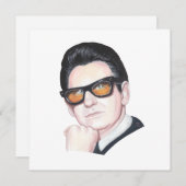Cartes Pour Fêtes Annuelles Roy Orbison (Devant / Derrière)