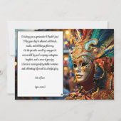 Cartes Pour Fêtes Annuelles 💚 💜 💛 Royal Regalia : Mardi Gras Extravaganza (Dos)