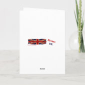 Cartes Pour Fêtes Annuelles Royaume-Uni Christmas Snowman (Dos)