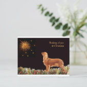 Cartes Pour Fêtes Annuelles Ruby Christmas Cavalier (Debout devant)