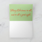 Cartes Pour Fêtes Annuelles Rudolph ? ! (Intérieur)