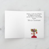 Cartes Pour Fêtes Annuelles Rudolph Cadeaux de Noël Reindeer (Intérieur)