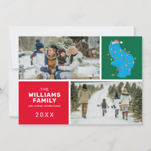 Cartes Pour Fêtes Annuelles Rue Sesame   Photo de famille de Monstre Biscuit