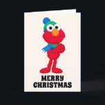 Cartes Pour Fêtes Annuelles Rue Sésame | Winter Elmo<br><div class="desc">Le Casse-Noix avec Elmo & Tango | Ce graphique amusant présente Elmo posant avec un casquette et un foulard d'hiver.</div>