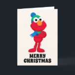 Cartes Pour Fêtes Annuelles Rue Sésame | Winter Elmo<br><div class="desc">Le Casse-Noix avec Elmo & Tango | Ce graphique amusant présente Elmo posant avec un casquette et un foulard d'hiver.</div>