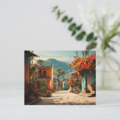 Cartes Pour Fêtes Annuelles Rues du Mexique (Debout devant)