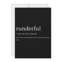 Runderful Running Definition Drôle Runner Cadeau