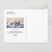 Cartes Pour Fêtes Annuelles Russe Chalkboard O Holy Night Lyrics Christmas (Dos)