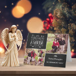 Cartes Pour Fêtes Annuelles Russe Noël Verse Chalkboard Holiday Photo<br><div class="desc">Christian Christmas Verse Typographie Holiday Photo Folded Card sur Chalkboard avec Luke 2:11 sur un arrière - plan de tableau noir de vacances dans une typographie festive, avec espace pour quatre photos sur le devant! Ajoutez-en plus à l'intérieur ou ajoutez-y du texte supplémentaire (ou utilisez notre salutation préfaite !). Facile...</div>