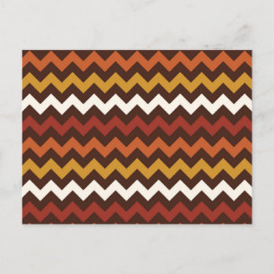 Cartes Pour Fêtes Annuelles Russe Thanksgiving Holiday Automne Automne Chevron